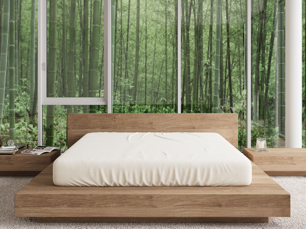 iSleep Shop Natural Bamboo Sheet Set image number 2