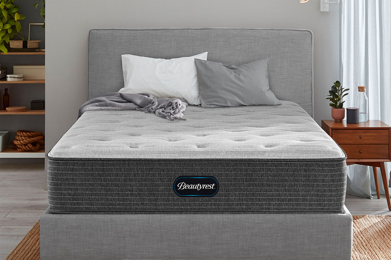 Beautyrest pressuresmart lux 13.5 2024 inch extra firm mattress stores