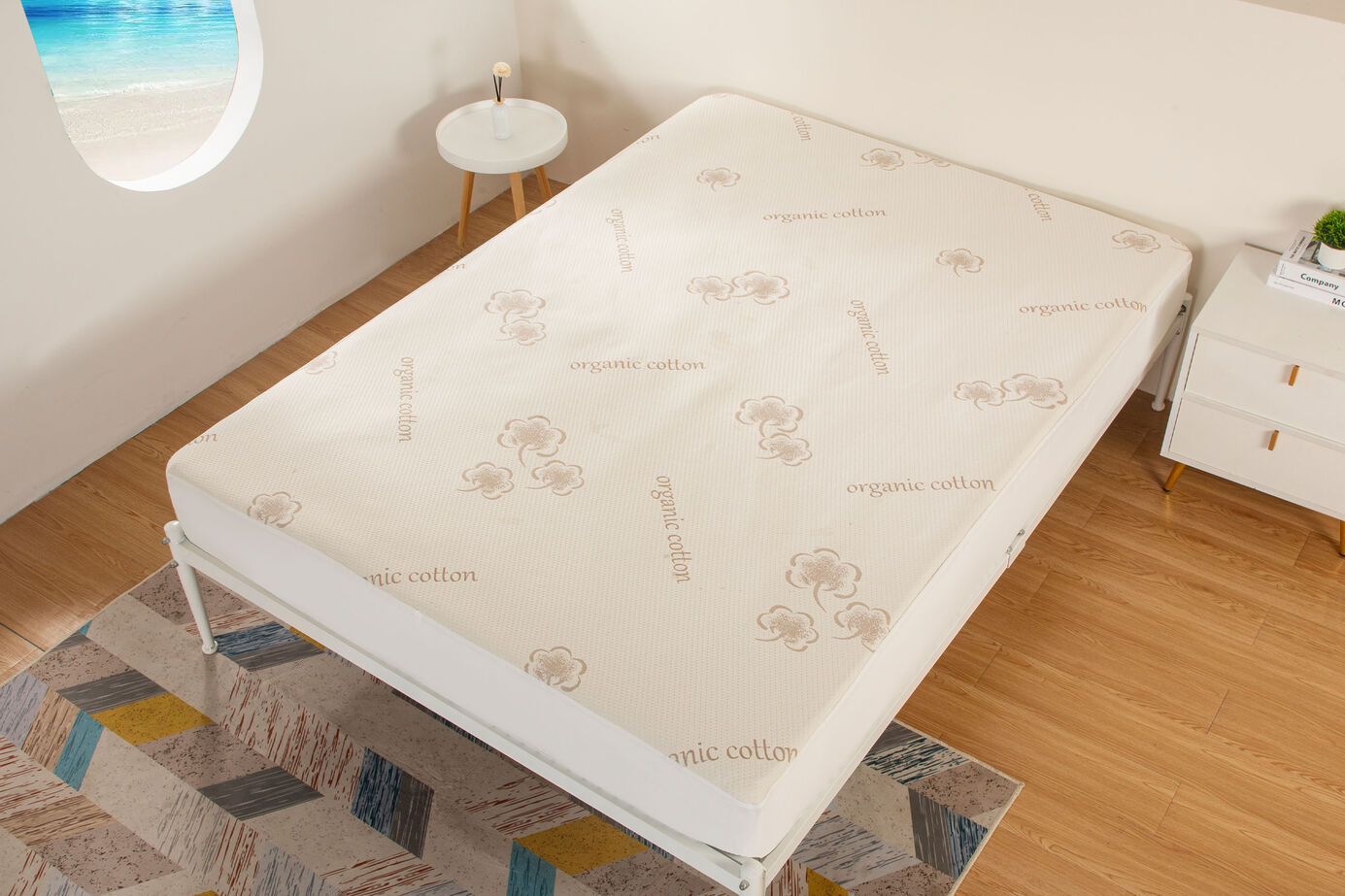 iSleep Shop Natural Mattress Protector image number 4