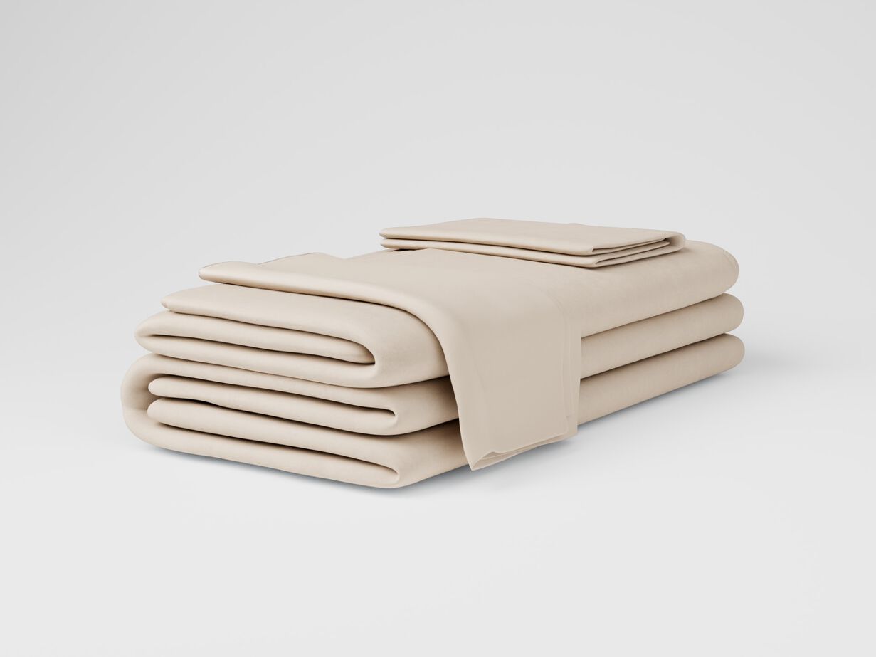 iSleep Shop Natural Bamboo Sheet Set image number 4