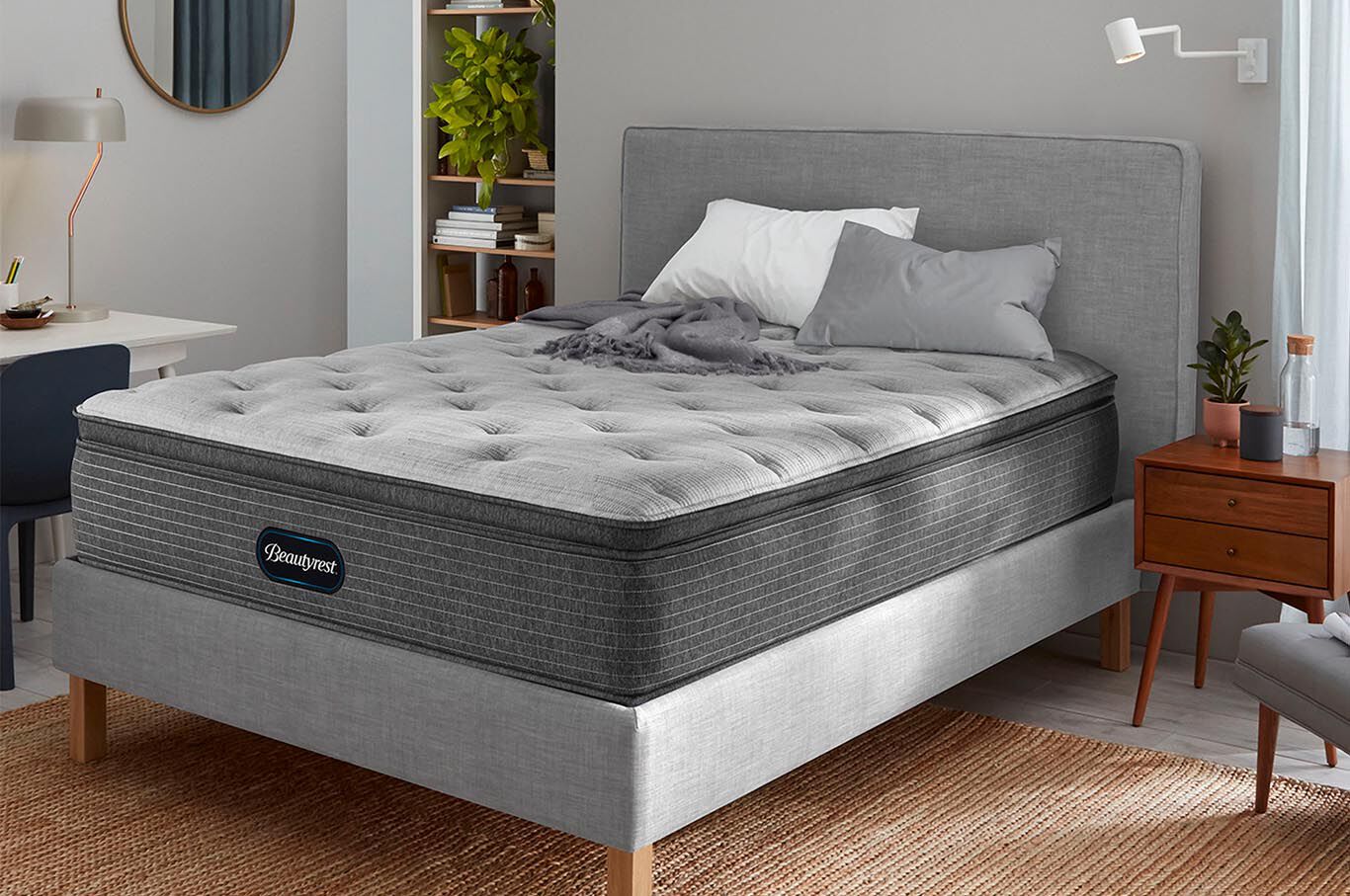 Beautyrest pressuresmart 14.75 inch plush deals mattress