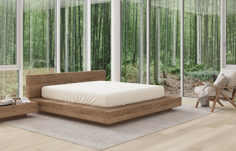 iSleep Shop Natural Bamboo Sheet Set image number 1