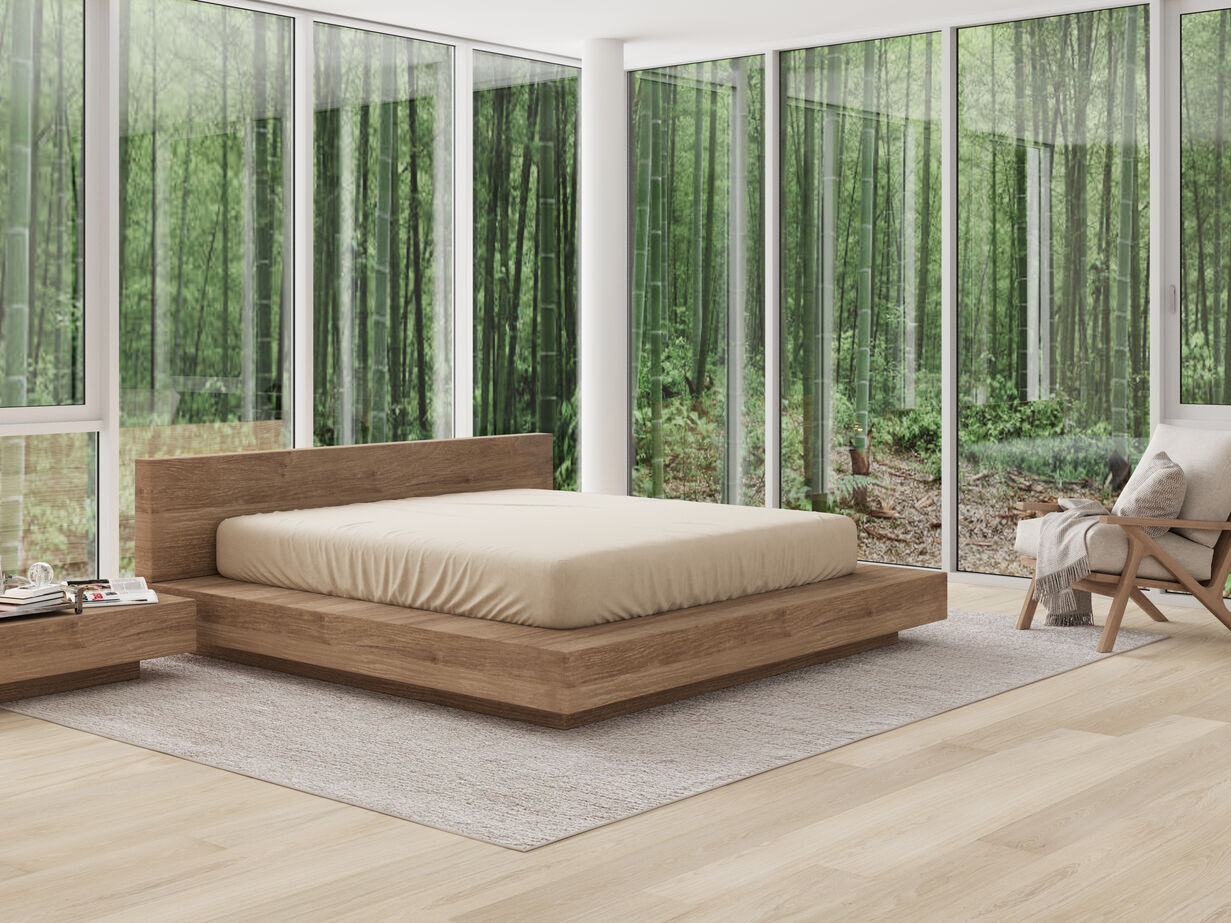 iSleep Shop Natural Bamboo Sheet Set image number 1