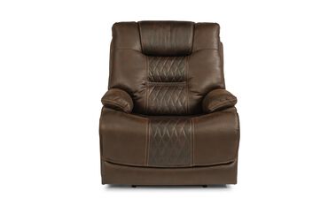 Flexsteel Latitudes Dakota Power Recliner with Power Headrest and Lumbar