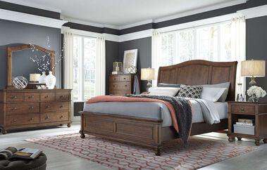 Aspen Home Oxford Sleigh Bed