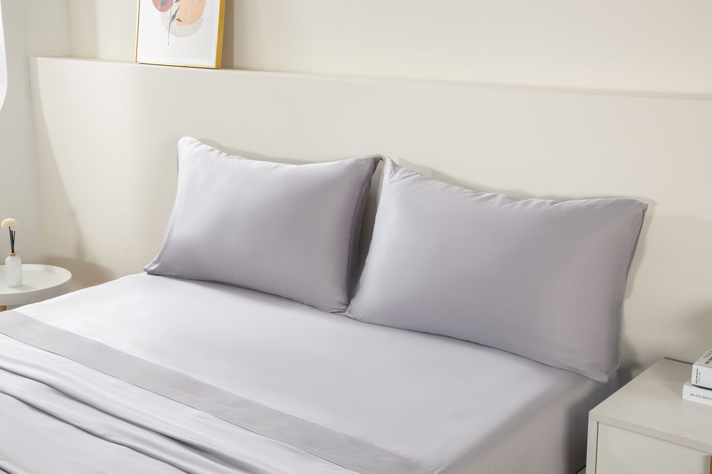 iSleep Shop Luxe Bamboo Infused Sheet Set image number 3