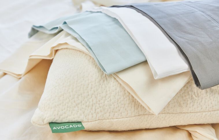 Avocado Organic Cotton 400 Thread Count Sheet Set image number 5