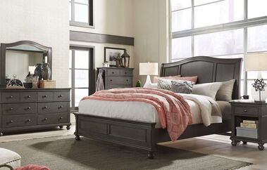 Aspen Home Oxford Sleigh Bed