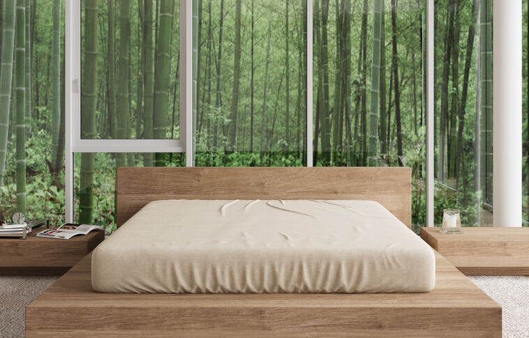 iSleep Shop Natural Bamboo Sheet Set image number 2